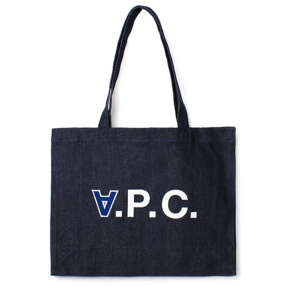 APC A.P.C. Daniela Patch Tote Indigo